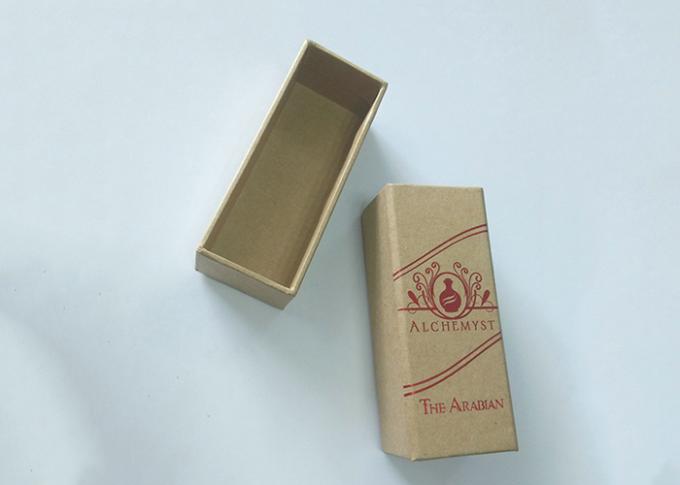 Contenitore di regalo di carta a forma di del cassetto di Brown, piccoli contenitori di regalo del cartone