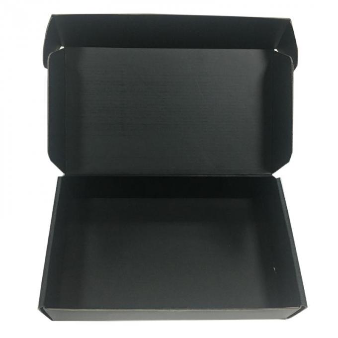 Flat pack nero piegante di logo dei contenitori di regalo di colore rigido di Teal senza superficie della laminazione