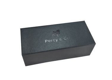 Porcellana Colore nero piegante dei contenitori di regalo di logo lucido della stagnola per l&#039;imballaggio a catena del cane fabbrica