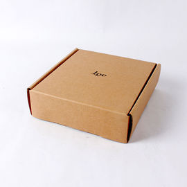 Porcellana Flat pack su ordinazione delle scatole di spedizione di colore originale con materiale ondulato fabbrica