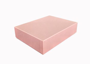 Porcellana Imballaggio di carta rosa della struttura della foto di copertura del cartone dei contenitori di regalo del pacchetto del Lat dell&#039;album fabbrica