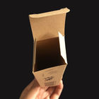 Piccola penna in serie della scatola di carta del regalo di Brown che imballa UV impresso inciso timbrato fornitore