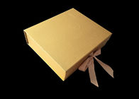 Il contenitore di regalo della carta rosa e di marmo ha personalizzato la stampa, contenitori di regalo vuoti impressi di logo fornitore
