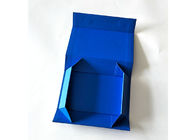 Contenitori di regalo pieganti di colore blu scuro puro per l'imballaggio dell'abito dei vestiti fornitore