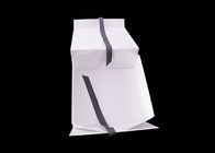 Contenitori pieganti del nastro di cartone nero della chiusura, contenitore di regalo operato bianco fornitore