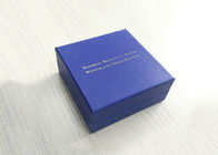 La laminazione lucida del cartone dell'orologio del contenitore a forma di blu di libro inscatola il peso leggero fornitore