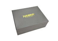 Il libro grigio del cartone 1200gsm ha modellato la carta patinata d'imballaggio dei gioielli quadrati di forma della scatola fornitore