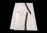 Contenitore d'imballaggio di abito pieghevole bianco del cartone con la chiusura del nastro fornitore