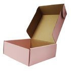 Il colore rosa ha stampato le scatole di spedizione logo di timbratura di oro di 27 x di 22 x di 6.5cm fornitore