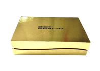 Imballaggio lucido di estensione dei capelli della carta dell'oro del contenitore a forma di magnetico di libro del cartone fornitore