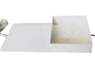 Stampa rettangolare piegante di Panton di forma di regalo del cartone del nastro bianco di carta del contenitore fornitore