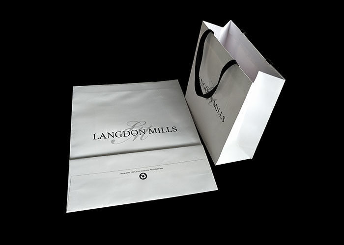 L'indumento promozionale dell'OEM dei sacchetti della spesa medi riutilizzabili CMYK del Libro Bianco porta fornitore