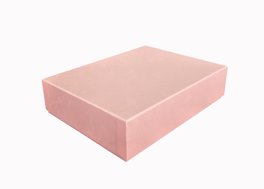 Imballaggio di carta rosa della struttura della foto di copertura del cartone dei contenitori di regalo del pacchetto del Lat dell'album fornitore
