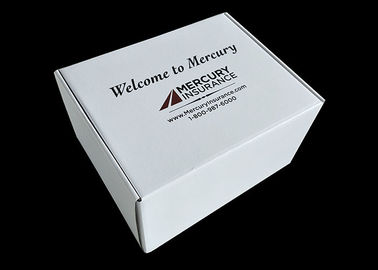 Porcellana Contenitori d&#039;imballaggio pieganti di regalo di carta pieghevole, contenitori di regalo della carta di CorrugatedWhite fabbrica
