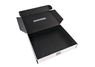 Porcellana Il contenitore di regalo lucido ondulato della carta della laminazione, annerisce il contenitore d&#039;imballaggio stampato di cartone fabbrica
