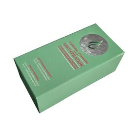 Porcellana Imballaggio allineato scatole di spedizione stampato verde chiaro della bottiglia di profumo della schiuma fabbrica